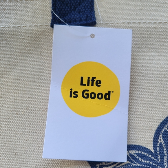 Life Is Good Cotton Canvas Tote - Picture 6 of 10